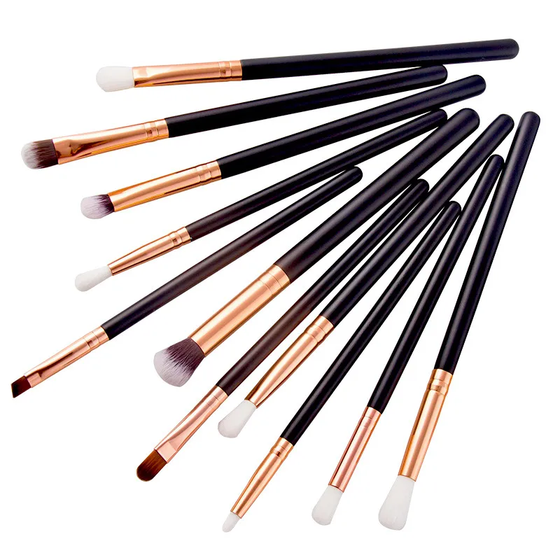 

12Pcs/Set Makeup Brushes Soft Hair Eye Shadow Brush Make Up Tools Lip Eyeliner Brushes Easy To Wear Professional Blending Brush