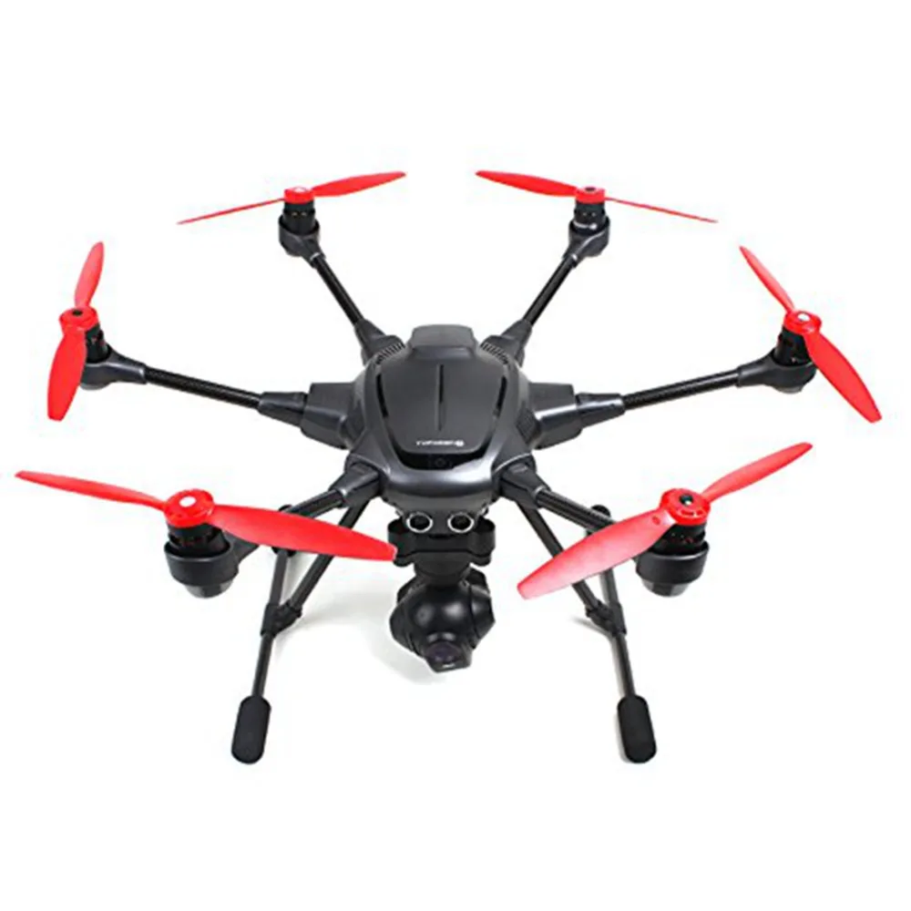 6 шт./компл. Yuneec Typhoon H480 пропеллер быстросъемный черный клинок с базовым