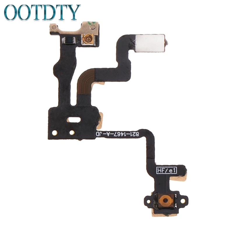 

Power On/Off Switch Button Light Sensor Flex Cable Ribbon Replacement For iPhone 4S