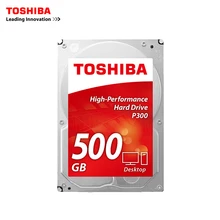 Toshiba SATA III 3.5″ 500GB HDWD105AZSTA 500G desktop hard 64M P300 Boxed 3.5-inch internal Hard Drive