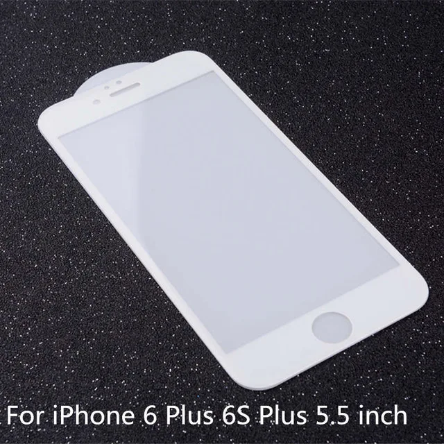 5D(3nd Gen 3D 2nd Gen 4D) полноэкранное покрытие из закаленного стекла для iPhone 6 6S 7 7 Plus NFH чехол с защитной пленкой для экрана на 4," 5,5" - Цвет: Wither For 6 6S Plus