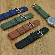 Ремешок для часов, нейлоновая сетка, Ремешки для наручных часов, женские, мужские, спортивные часы, ремень, аксессуары, Relojes Hombre, 16 мм, 18 мм, 20 мм, 22 мм, 24 мм, холст