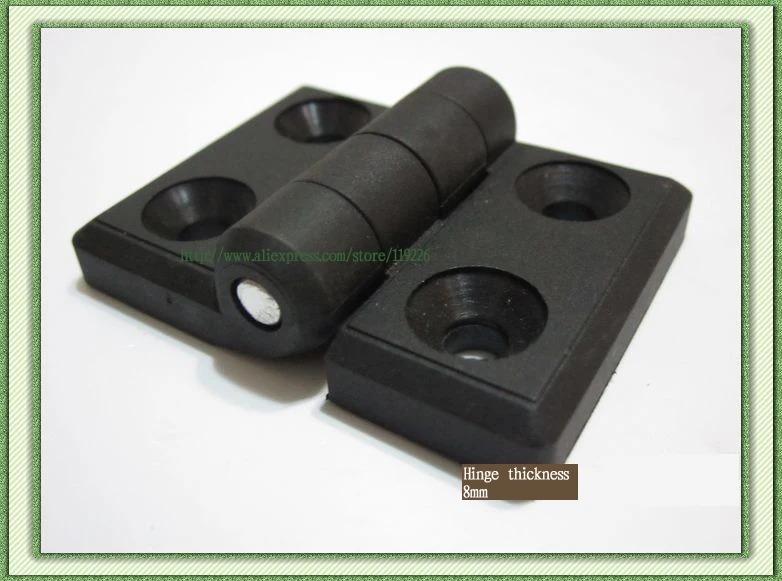 10PCS/set ABS engineering plastic nylon hinge 60 * 45 industrial jumbo durable