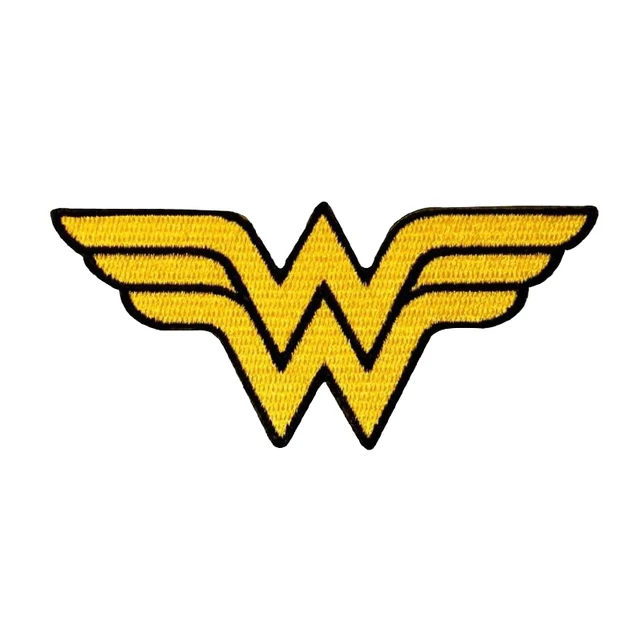 wonder woman logo patch for clothing symbol superhero emblem dc superhero symbol