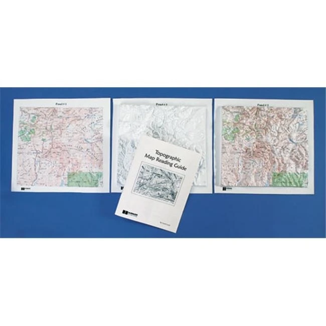 Hubbard Scientific 412 Topographic Map Reading Kit