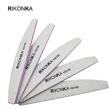 

5PCS Nail File 100/180 Sanding Buffer Block Pedicure Manicure Accessories Buffing Polish Beauty Tools Professional Nail Files