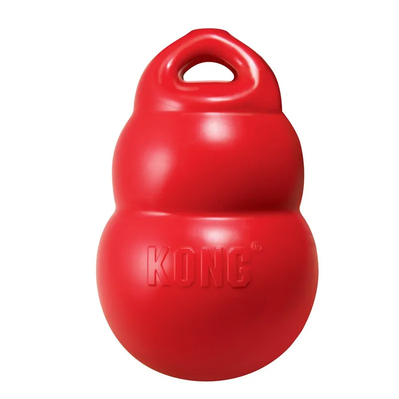 KONG Bounzer игрушка для собак M/L/XL - Цвет: Red