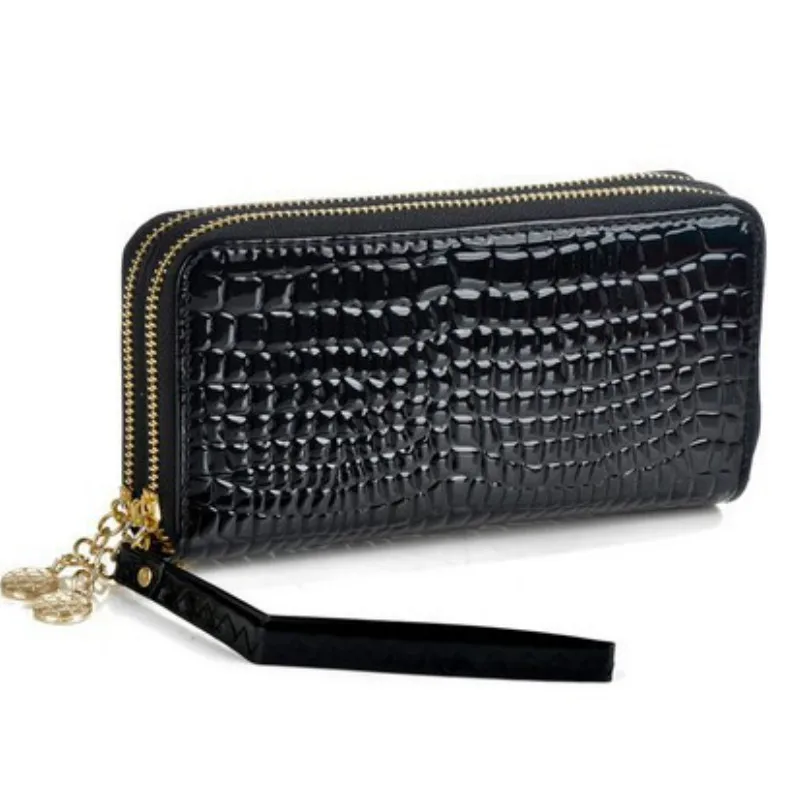 Double Zipper Wallets For Women