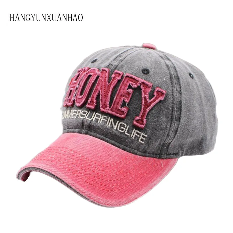 

Hot Retro 100% cotton Washed Baseball Cap Fitted Cap Snapback Hat For Men Bone Women Gorras Casual Casquette Letter Black Cap