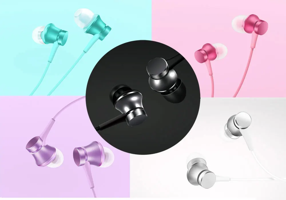 Mi Xiaomi Piston 3 Headphones In-Ear 3.5mm Colorful Headset Earphone With Mic Headset Basic Version Headphone Earphones (20)