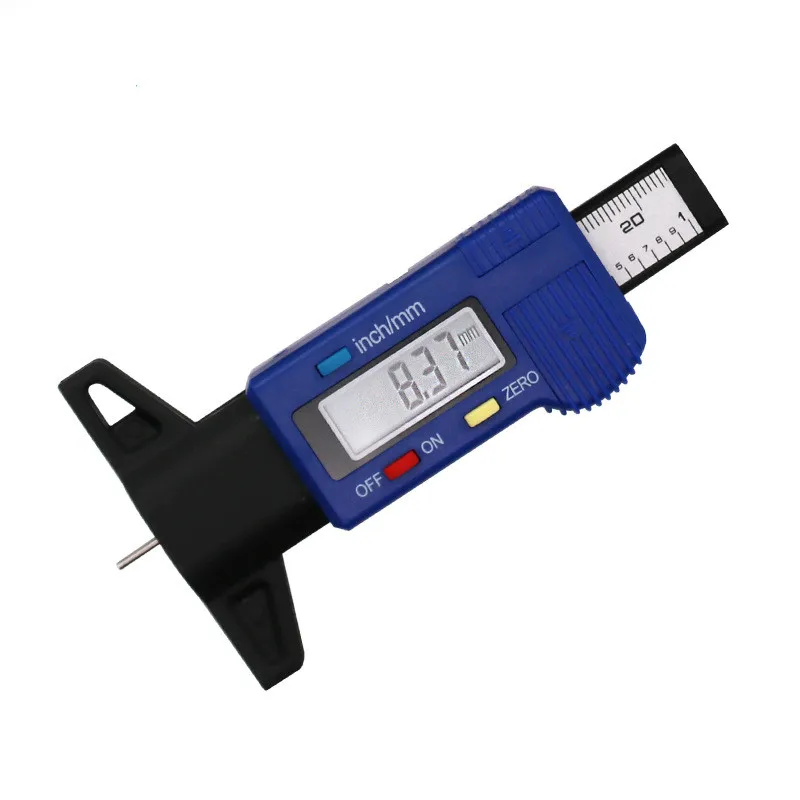 

High precision digital display tire pressure gauge gun depth monitor measurement micrometer car guage calliper