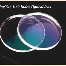 Mingyue 1,60, ультратонкие линзы из смолы, линзы для близорукости по рецепту, обработка, 1,60 оправа, линзы Oculos De Grau