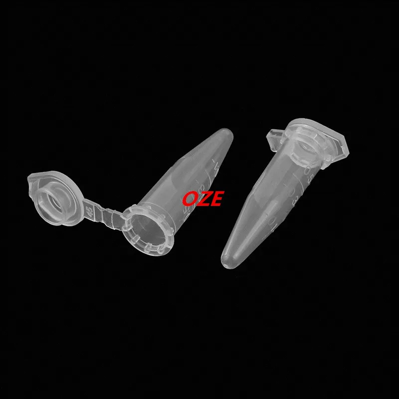 

30Pcs 0.5ml Plastic Clear EP Tube Centrifuge Tubes for Laboratory w Graduated