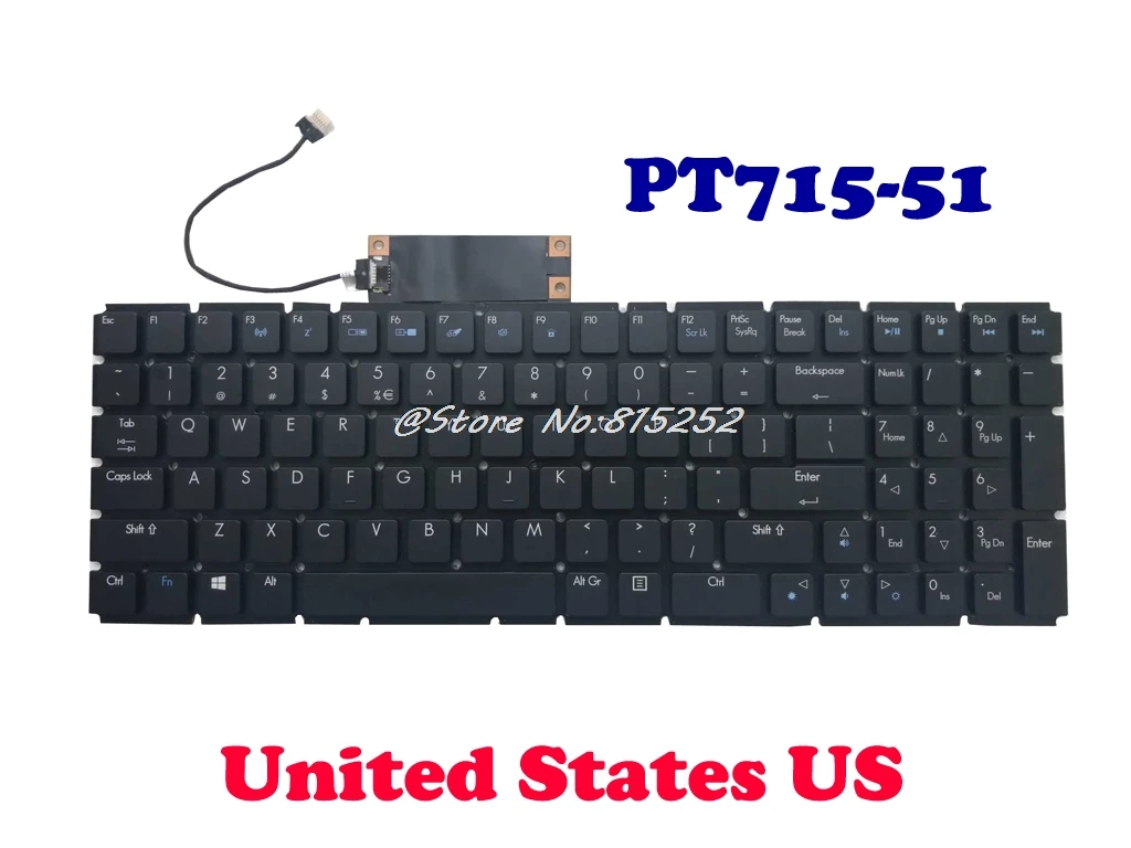Original Keyboard For ACER For Predator Triton 700 PT715