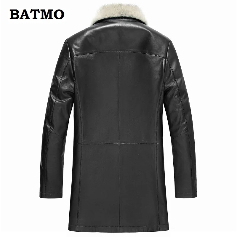 BATMO 2018 Новое поступление зимние высококачественные куртки из овчины и меха норки