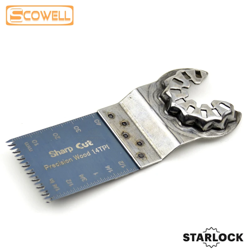30% Off 8 PCS Mixed Starlock Japanese Teeth Oscillating Multi Tool Saw Blades Bi-metal Plunge Saw Blades For Starlock Machines