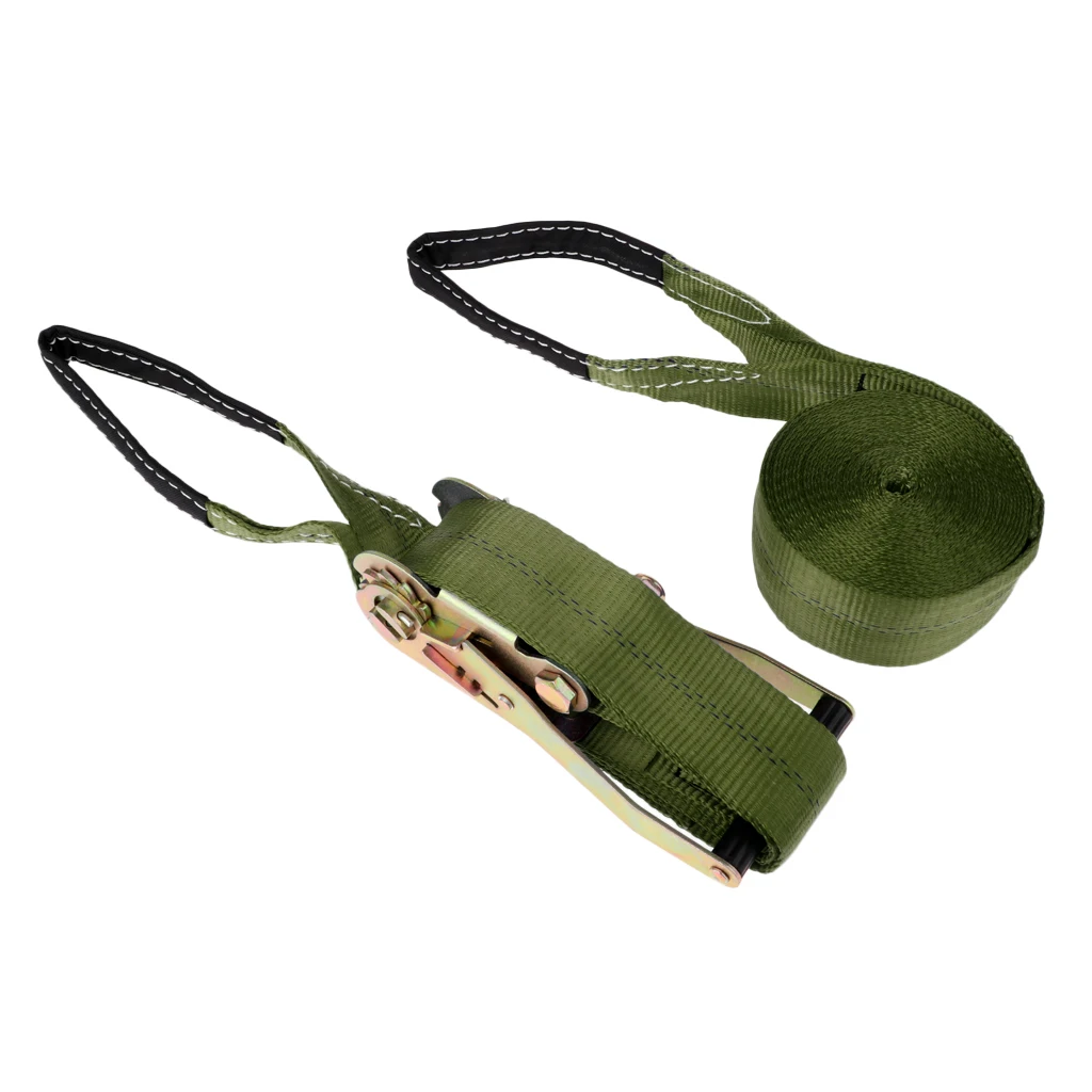 Heavy Duty Slackline Kit 36ft x 2'' Slack Line Tight Rope & Tension Ratchet for Garden Backyard Outdoor Camping Birthday Parties