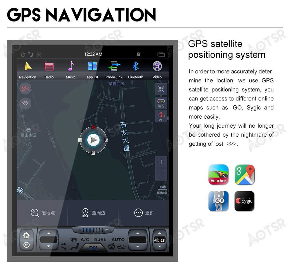 Flash Deal Vertical screen IPS PX6 4+64GB Android 8.1 Car DVD player For toyota fortuner 2016+ radio Multimedia stereo unit buit-in Carplay 31