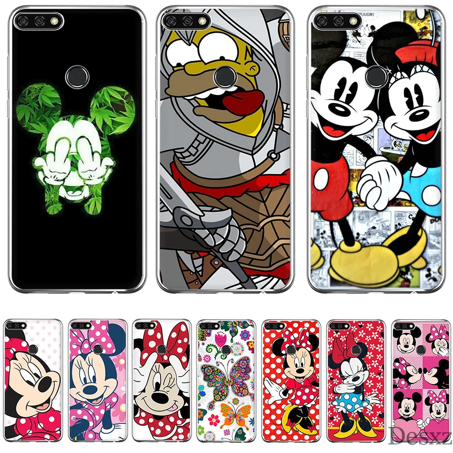 

Gerleek Beautiful Princess Phoen Case For Huawei Mate 10 20 Lite Pro Y9 Y7 Y5 II Y6 II Prime Nova 2i 3 3i Hard Cover