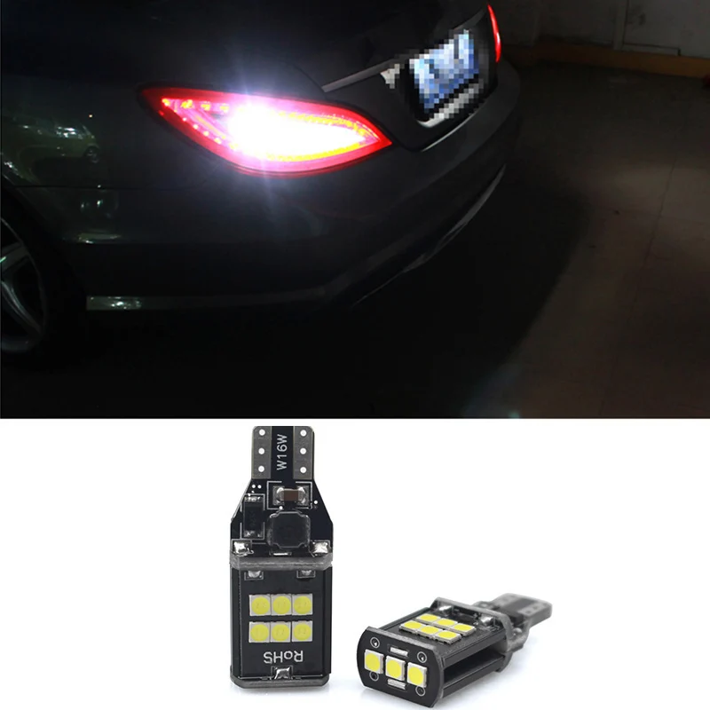 2x T15 W16W 921 912 супер яркий светодиодный Canbus автомобильный резервный свет для Mercedes Benz