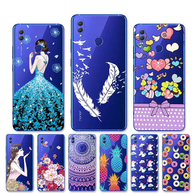 

Clear Silicon Case For Huawei Honor Note 10 Case DIY Patterned Cover For Huawei Honor Note 10 Cover Soft TPU Anti-knock Shell