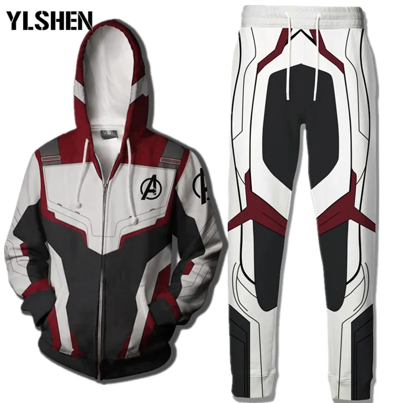 Avengers Endgame Hoodie Jacket Avengers Cosplay Costumes Sweater Spiderman Costume Sweatshirt Harry Potter Suit Zeemeerminstaart