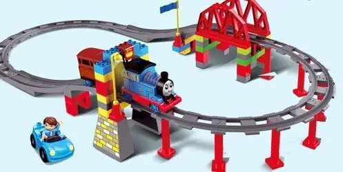 Diecast 86Pcs/Set Thomas And Friends Electric Rail Train