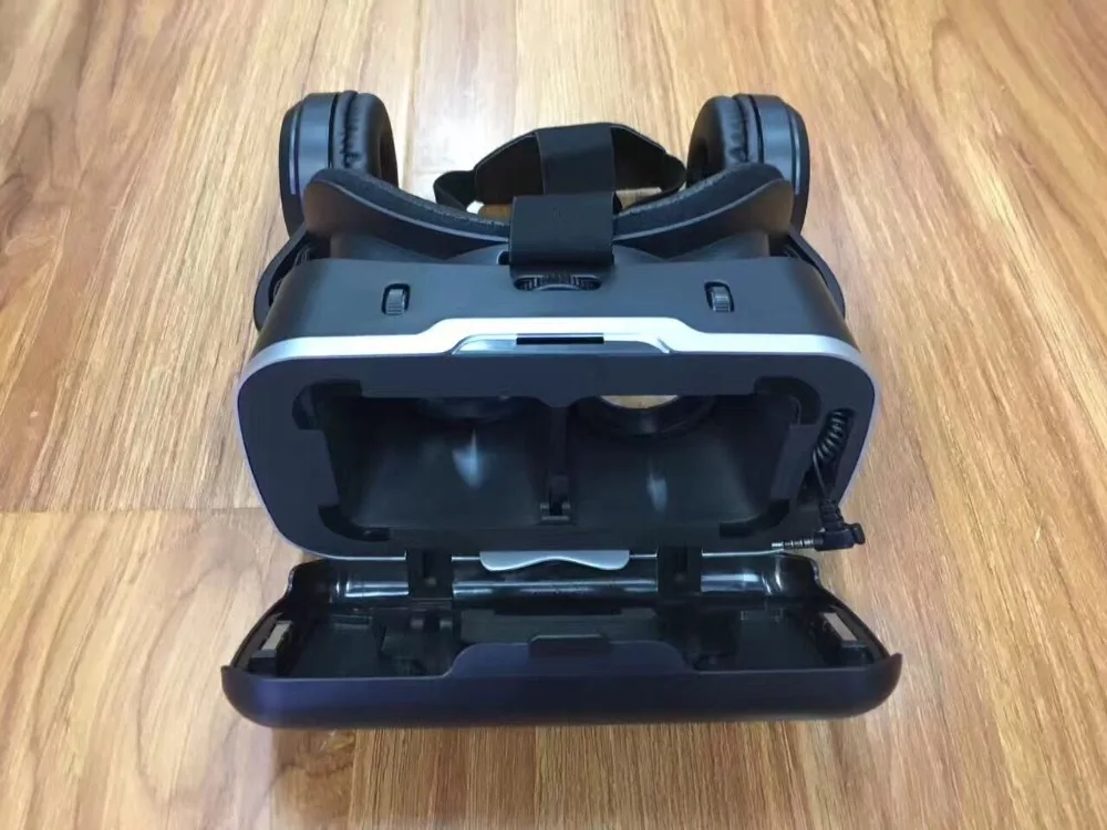 VR SHINECON 6,0 3D очки виртуальной реальности мини Google Cardboard шлем VR очки гарнитуры VR для 4-6 дюймов мобильного телефона