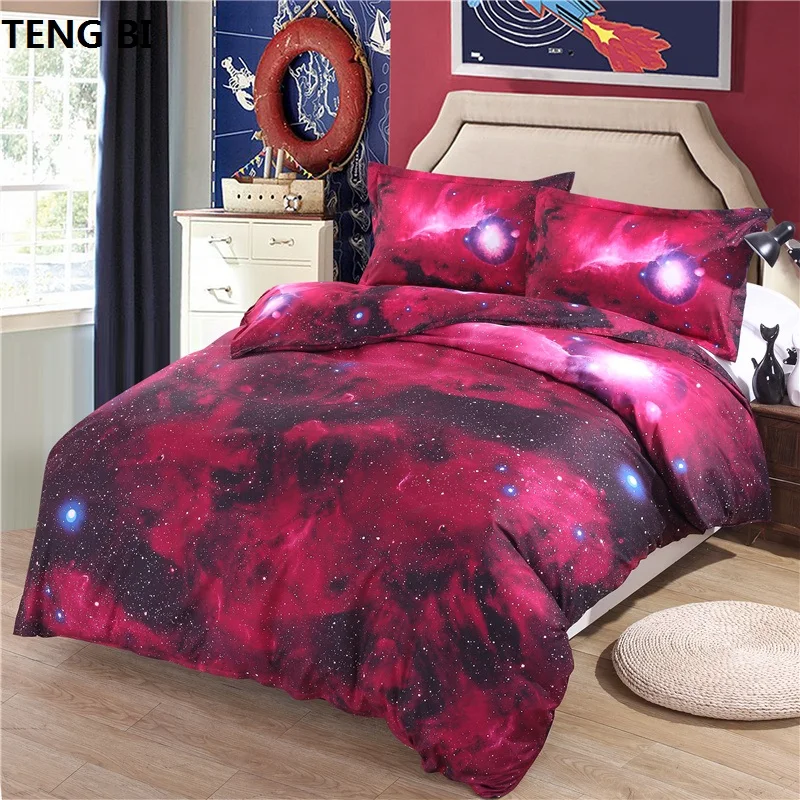 Buy Hipster Galaxy Bedding Set Universe Outer Space