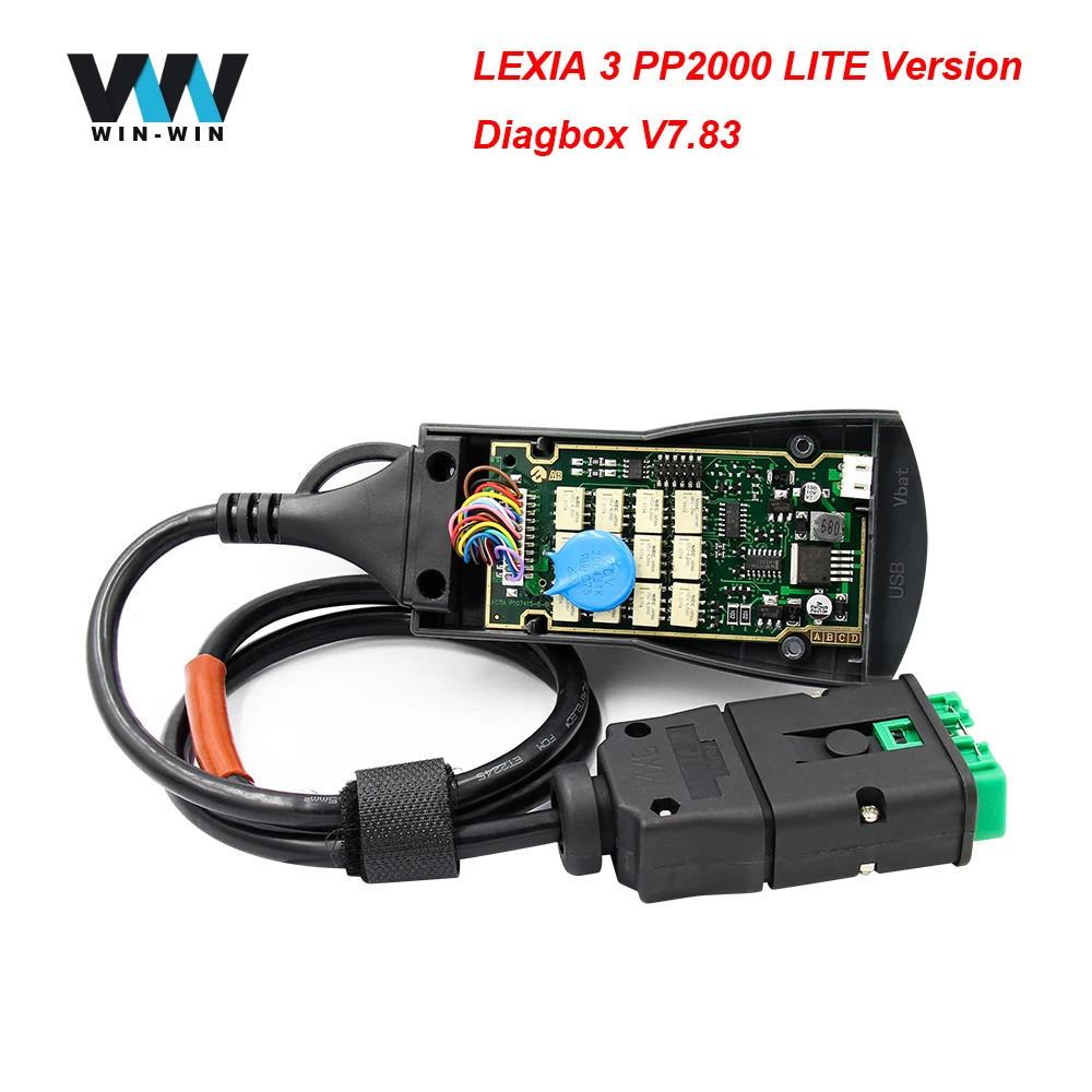 

Newest Lexia3 PP2000 921815C Firmware for Citroen/Peugeot OBD OBD2 Diagnostic Tool Lexia 3 Diagbox V7.83 PP2000 V48/V25 Scanner