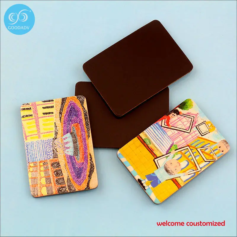 Modern home decoration fridge / cheap promotional cardboard