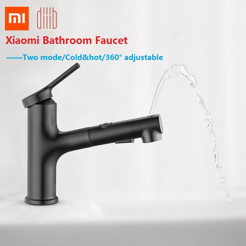 

Xiaomi Bathroom Sink Faucets Kitchen Shower Sink Easy Gargle Pull Out Rinser Sprayer Stainless Steel Sink Cold&hot From Youpin