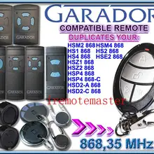 GARADOR hsm2 868, hsm4 868 удаленный Дубликатор