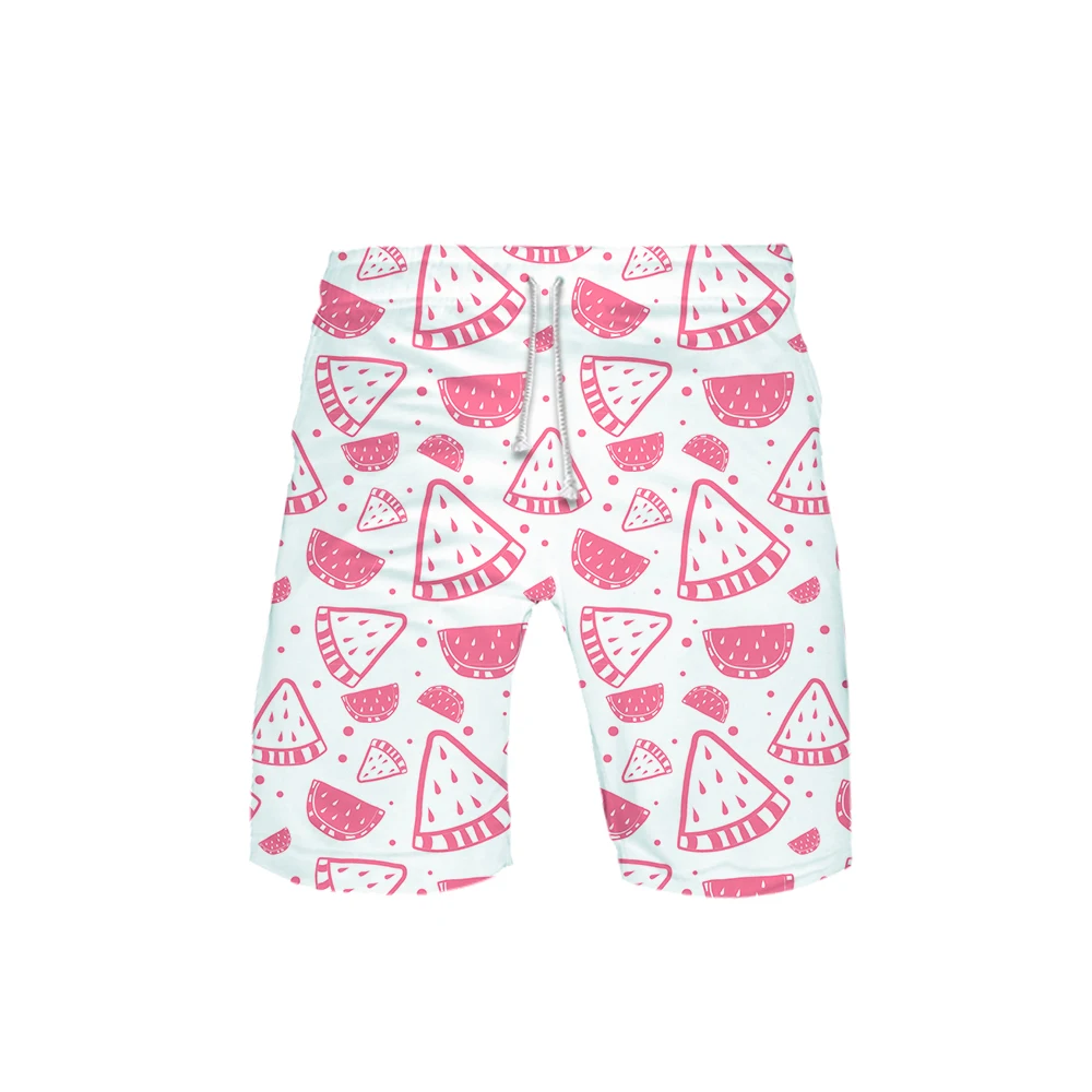 Модный kawaii костюм фрукта ананас, банан 3D принт летние мужские модные трендовые шорты популярные повседневные летние шорты