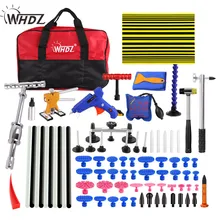 WHDZ PDR Tools Hand Tool Sets Car Paintless Dent Repair Tool Set Dent Puller Tabs Glue