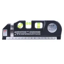 DIY Лазерный направляющий выравниватель прямой проект линии измерительный уровень инструменты, линейки лазерный выравниватель Горизонтальный Вертикальный линия измерения