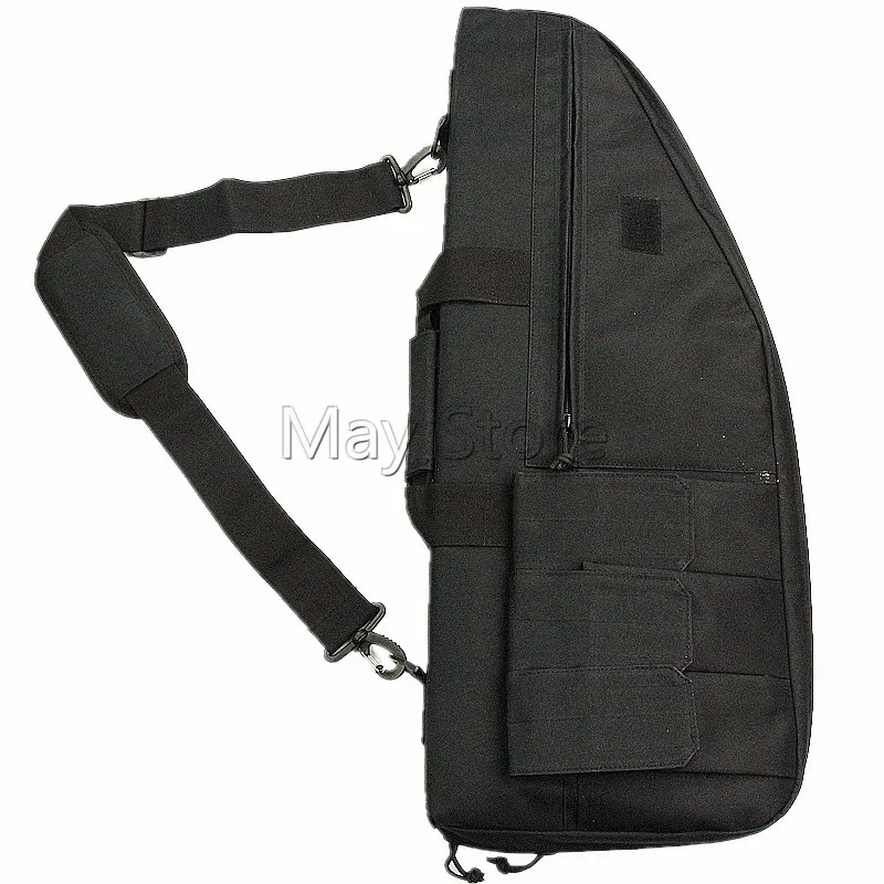 Один ремешок сумка 70 см Высокое качество нейлон винтовка мешок тактический пистолет Сумки для наружного Охота войны игровой деятельности черный