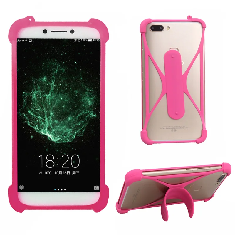 

For Blackview BV8000 Pro 4G Case 5 inch Universal Silicone Soft TPU Phone Case For Blackview P6000 5.5 inch