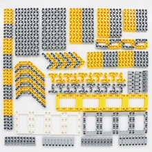 206 pcs Peças Technic Blocos Liftarm Modelo Conjunto de Construção de Tijolos Brinquedos Carro A Granel Por Atacado Compatível LegoINGlys Técnica Studless Feixe