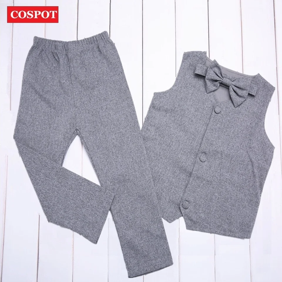 Buy COSPOT Baby Boys Suits For Wedding Boy Waistcoat Suit 3Pcs Vest + Pants+Tie
