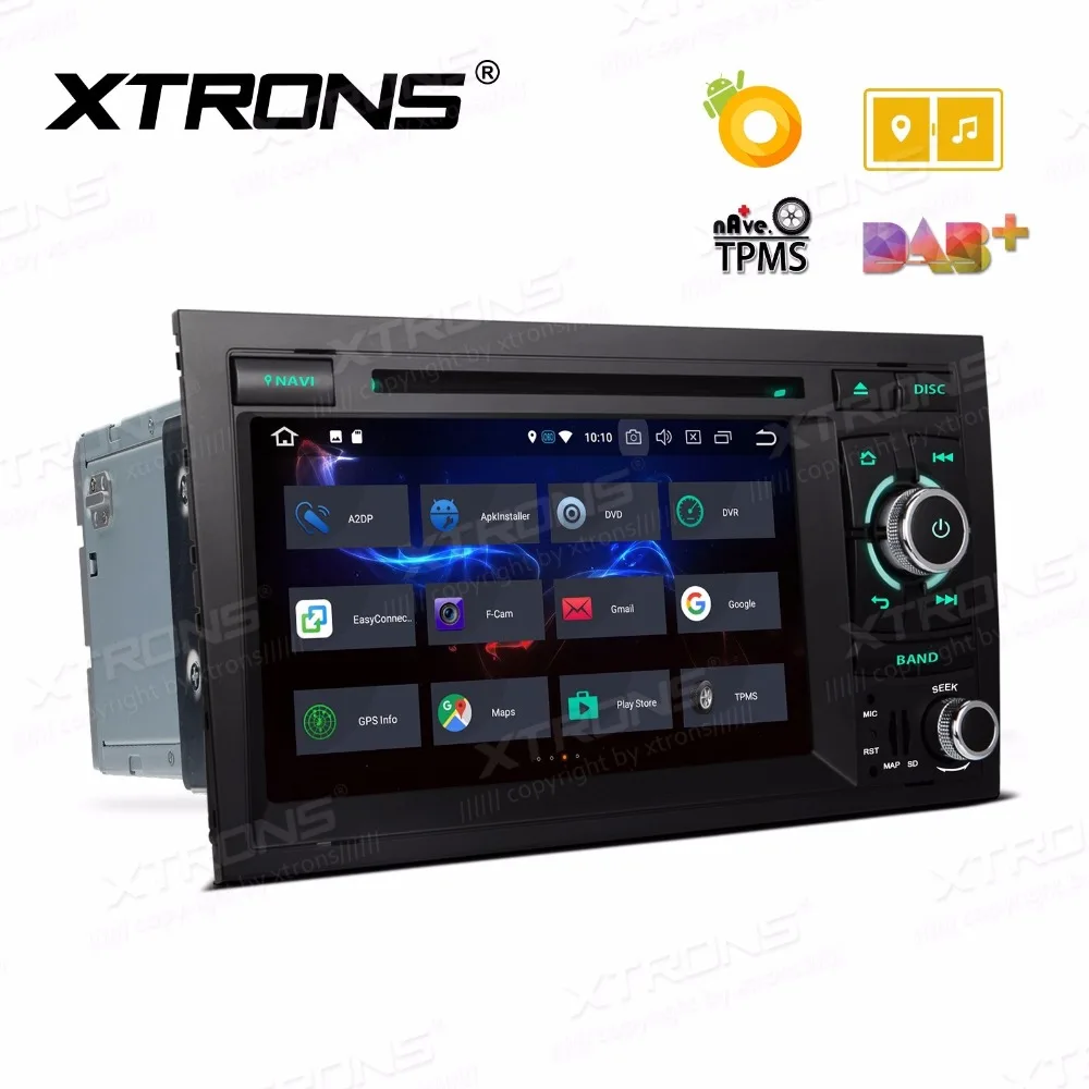 Best 7" Android 8.0 OS Car DVD radio Multimedia GPS for Audi A4 2000-2008&Audi S4 2003-2008 &Audi RS4 2002-2008 with 4GB RAM 32GB ROM 4