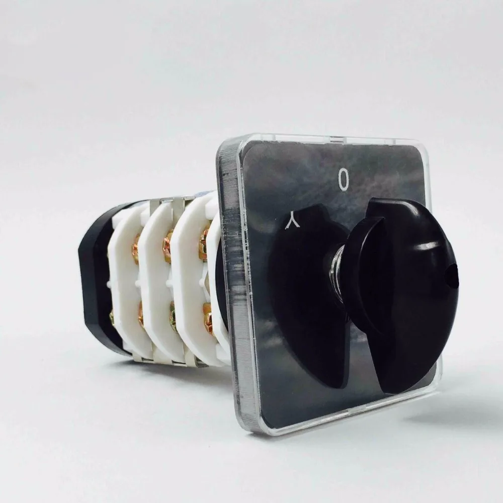 

Supplies Change-over Switch Universal YMZ12-32/4 Knob Type Manual Operation 4 Section 3 Archives Star Triangle switch