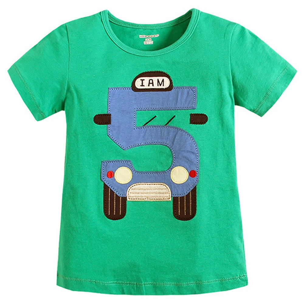 Baby Boy Short Sleeve T shirt Summer Shirt European Style Cartoon NO. 5