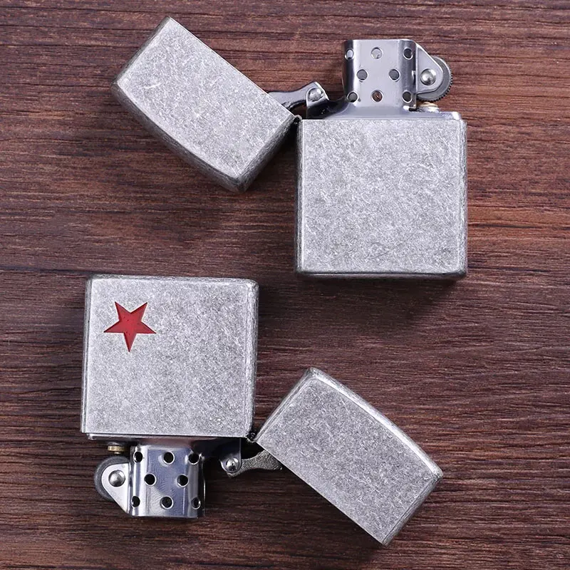 38*58 мм CCCP СССР бензиновая Зажигалка Ветрозащитная старинная Серебряная