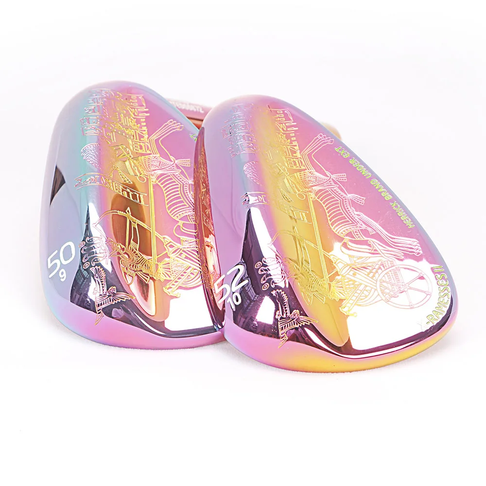 Golf clubs wedges Egyptian Culture right handed unisex  whith colorful Steel Shaft free shipping