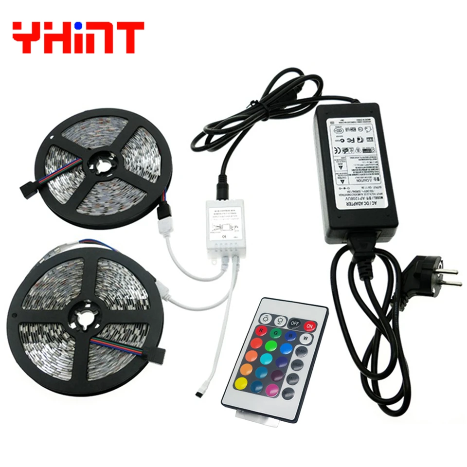 Набор светодиодных лент SMD 5050 60LED/M 10 м 600LED комплект IP20/IP665 водонепроницаемый rgb