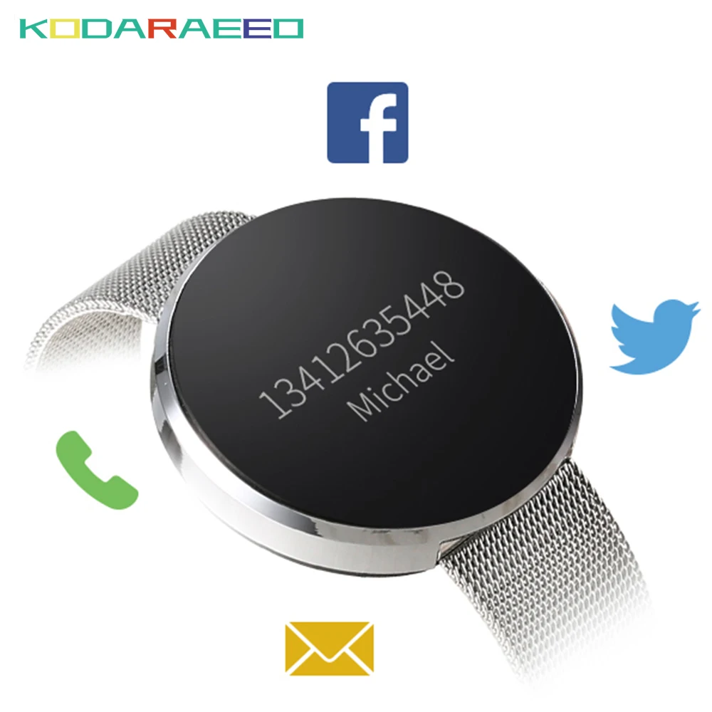 Смарт часы фитнес трекер Водонепроницаемый сердечного ритма SmartBand для iPhone xiaomi