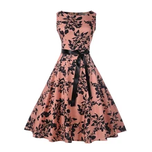 Plus Size Summer Dress Women Vintage Rockabilly Dresses Jurken Floral 50s 60s Retro Big Swing Pinup Party Dress Vestidos Plus Size Summer Dress Women Vintage Rockabilly Dresses Jurken Floral 50s 60s Retro Big Swing Pinup Party Dress Vestidos