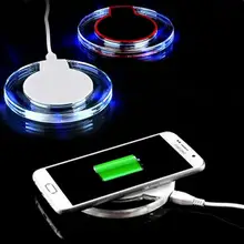 Qi Беспроводной Зарядное устройство зарядного устройства для Samsung Galaxy S6/S6 край S7/S7 Edge Note 5 Plus Nokia LG G5 G4 G3