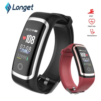

Longet M4 Fitness Tracker real-time Heart Rate Monitor + blood pressure Smart Bracelet color screen wristband For Android IOS